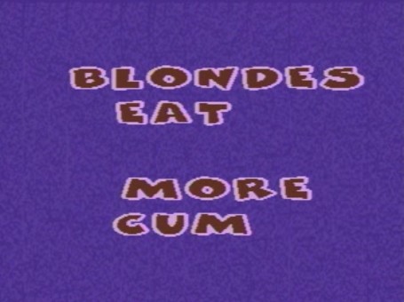 Blondes Eat More Cum / Блондинки глотают чаще
