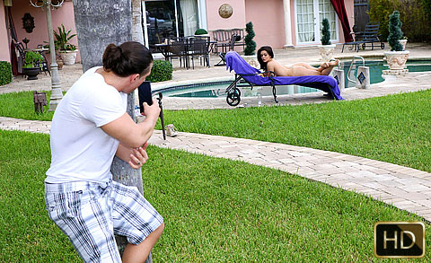Kimber Woods - Outside Anal Fun