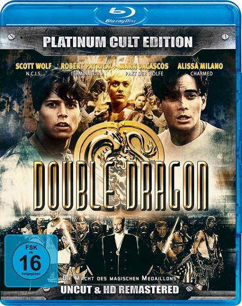 Cult edition. Двойной дракон. Двойной дракон фильм. Blu-ray Disc film Double Dragon 1994. Роберт Патрик двойной дракон.